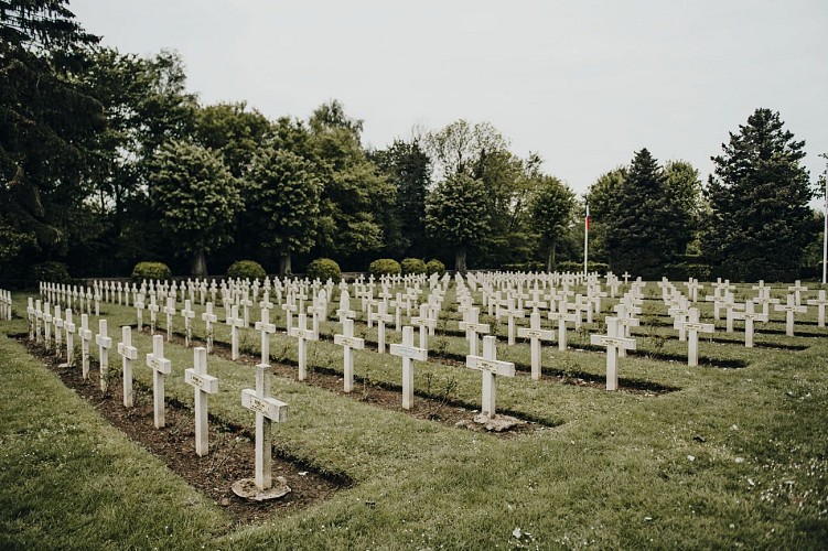 Collarmont cemetery in Anderlues
