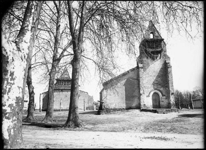 Moustey les deux Eglise F.Arnaudin