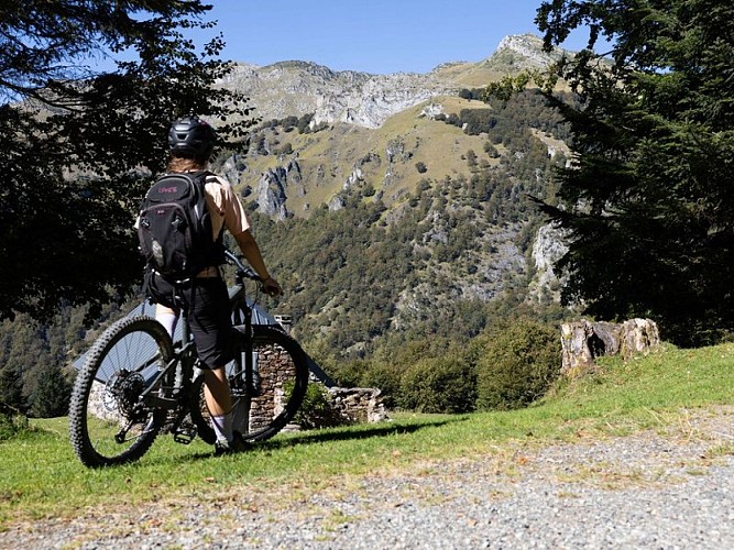 Petite pause avec vue sur l'Escalette