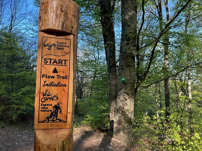 FLOW TRAIL D'INITATION DU COL DE LARRIEU