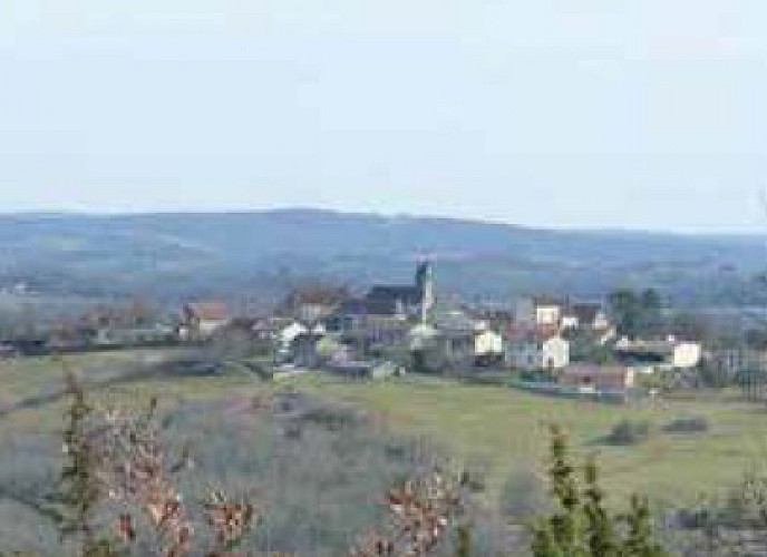 Le circuit de Reyrevignes depuis la Paille Basse