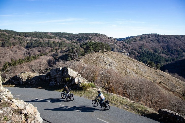 BOUCLE CYCLO N°29 - DES VALLÉES AUX SOMMETS DU HAUT-LANGUEDOC