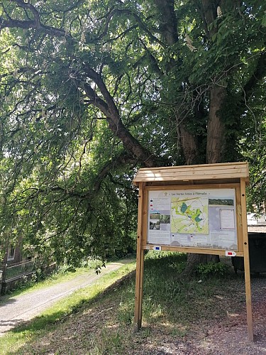 Panneau d'entrée des P1 et P2