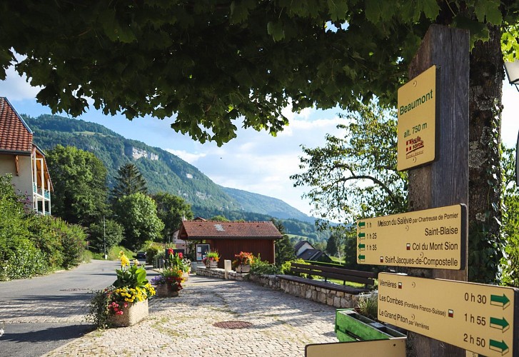 Jakobsweg (GR 65): Genf > Seyssel in 4 Tagen Zu Fuß