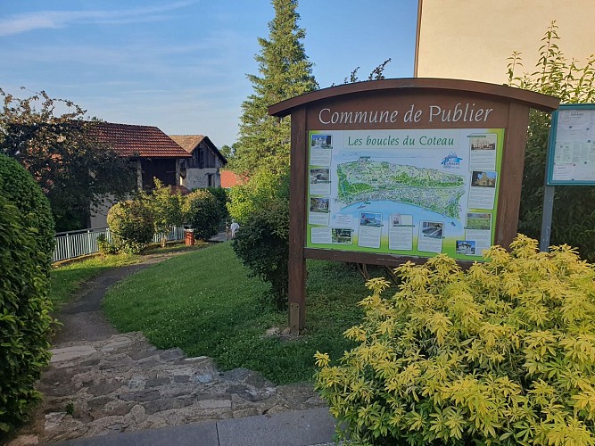 Walking itinerary : Le chemin des Rosaires_Publier