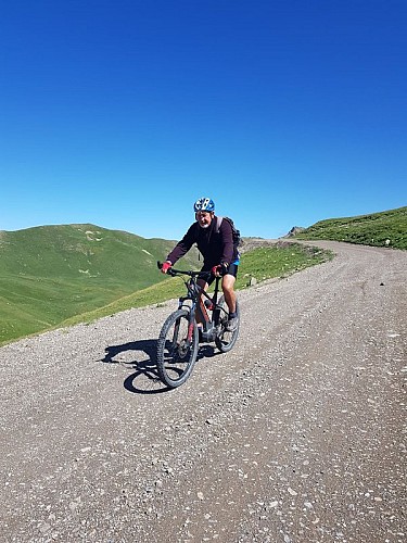Descente du col du Parpaillon