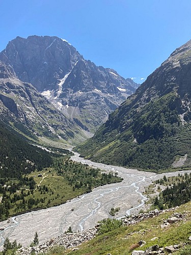 Vallon de la Pilatte via le Chardon - wandeling vanuit Combe Noire/la Bérarde