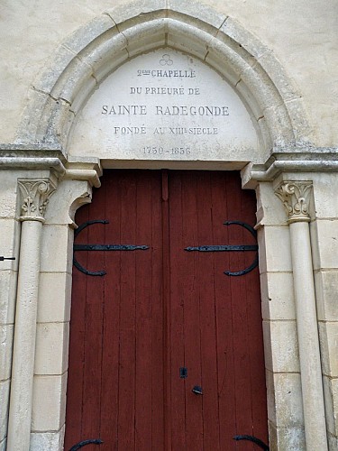 Inscription, chapelle Bois d'Arcy