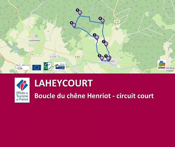 Laheycourt - Boucle du Chêne Henriot (court)