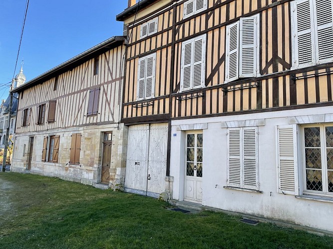 Maison à pans de bois