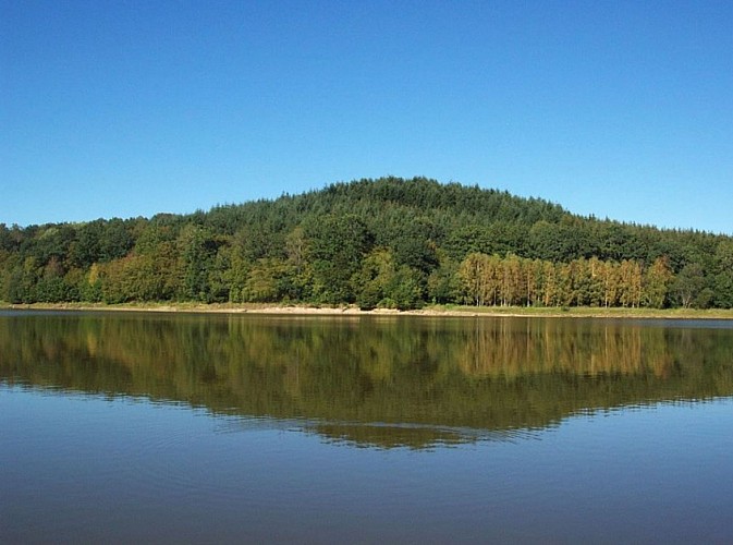 Camping Saulieu - Lac de Chamboux ( parcours VTC)