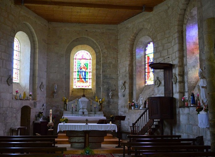 Église Saint-Nicolas de Courbefy