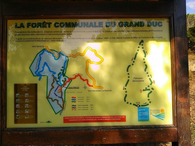 Parcours marche Explorons une des parties