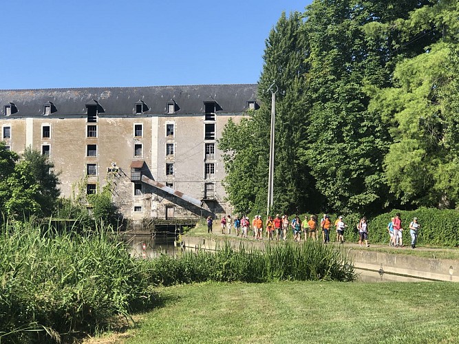 Sentier de randonnée pédestre "au fil de la Sarthe"