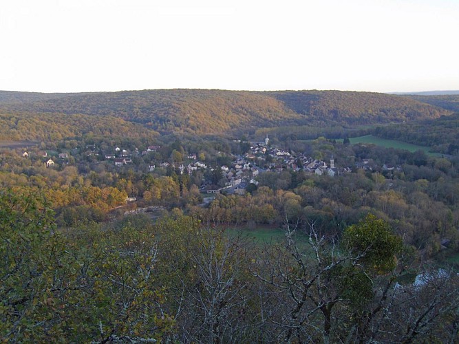 Voutenay depuis Cora (hors boucle)