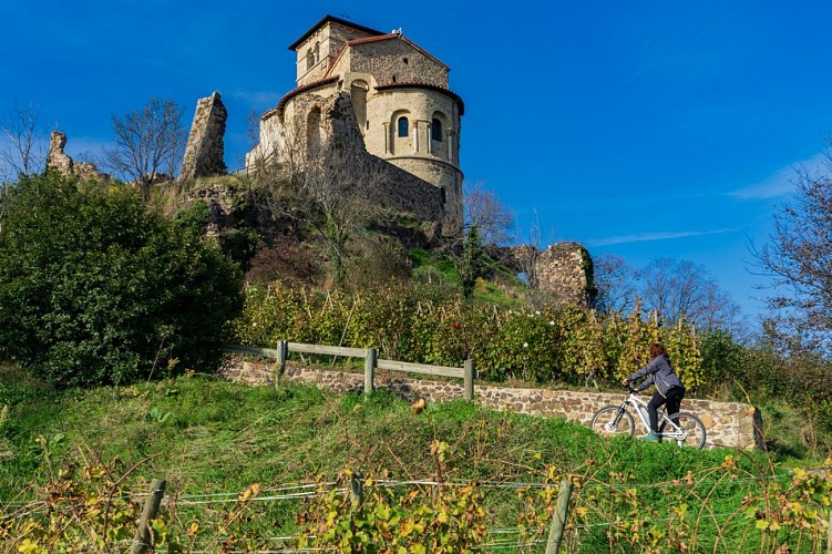 Vignes et prieurés - Boucle  LF 5_Saint-Romain-le-Puy
