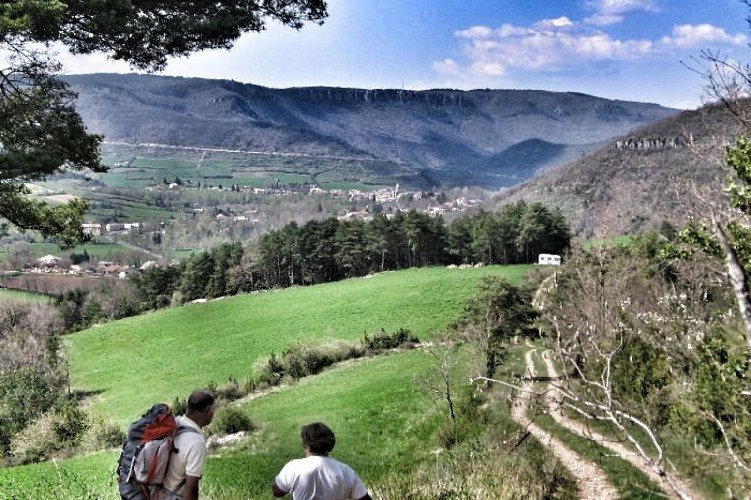 La descente vers Nant