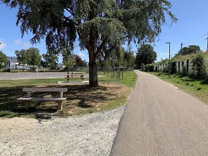 La Hentig Glas - voie cyclable à Saint-Brieuc