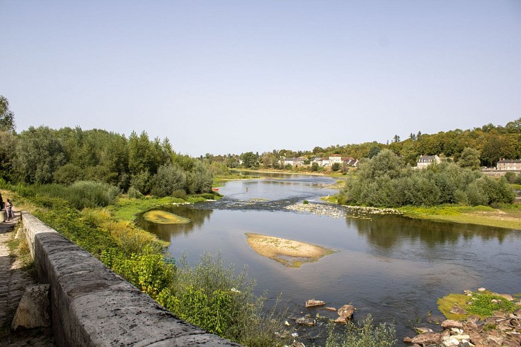La Charité-sur-Loire, vue depuis le pont