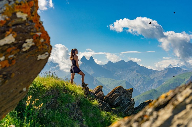 Der Mont Corbier, über das Kreuz von Coin Cavour_Le Corbier