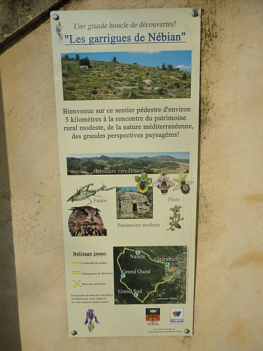 RANDONNEE DU SENTIER DES GARRIGUES