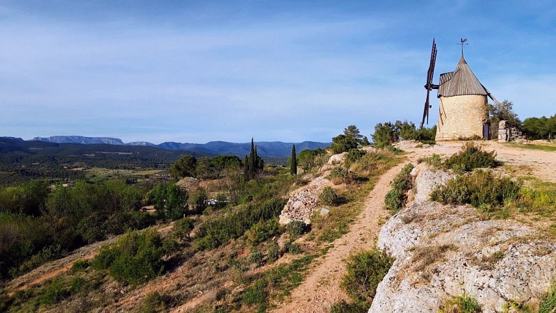 Moulin du Rocher à St-Chinian © Gilles Delerue