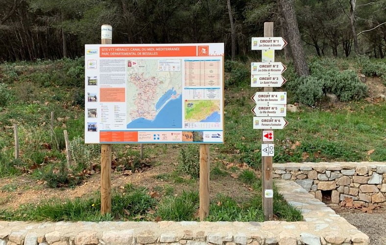 Parcours d'animation VTT Bessilles