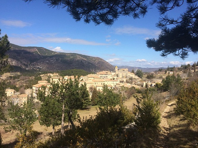 V03 - "Les 3 villages : Sault, Aurel et St Trinit"