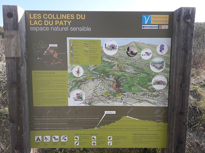 V10 Sentier du Petit Patrimoine Rural de Caromb