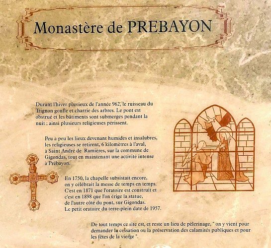 V11 - Le Monastère de Prébayon - Sablet