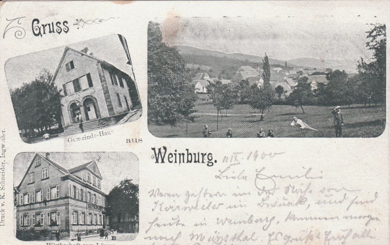 Découverte de Weinbourg