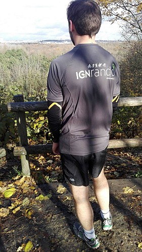 du sommet de la Butte