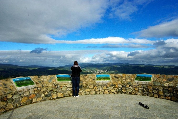 Vue depuis le donjon du château