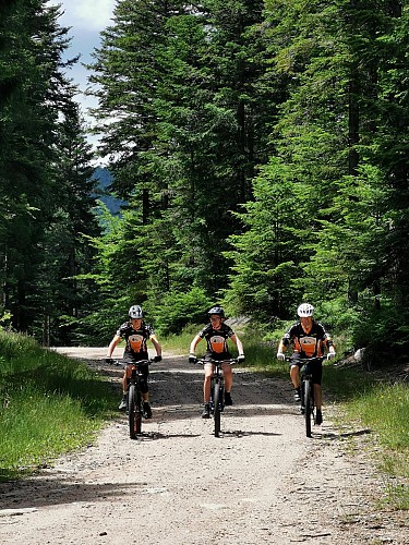 Balade en VTT à Chausseterre