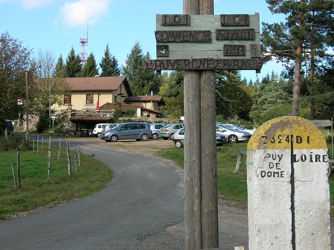 Panneau Loire/Auvergne Col St Thomas