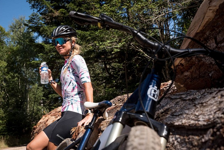 Balade en VTT au Crozet