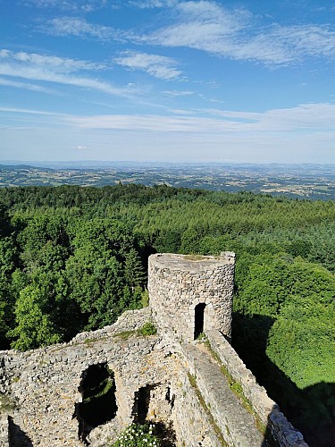 Château d'Urfé à Champoly