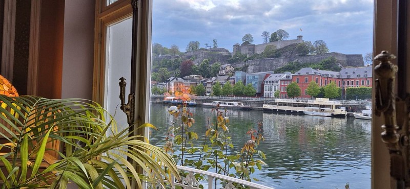 La Citadelle de Namur, depuis la VB