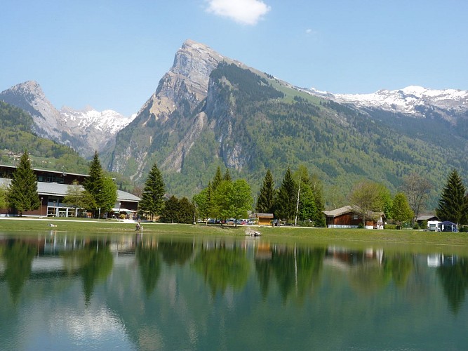 Itinéraire VTT - Des lacs aux Dames au lac Bleu (Samoëns-Morillon)