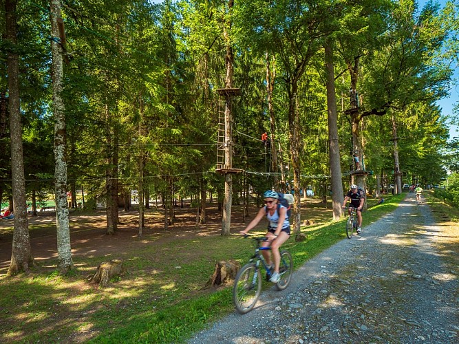 Itinéraire VTT - Des lacs aux Dames au lac Bleu (Samoëns-Morillon)_Samoëns