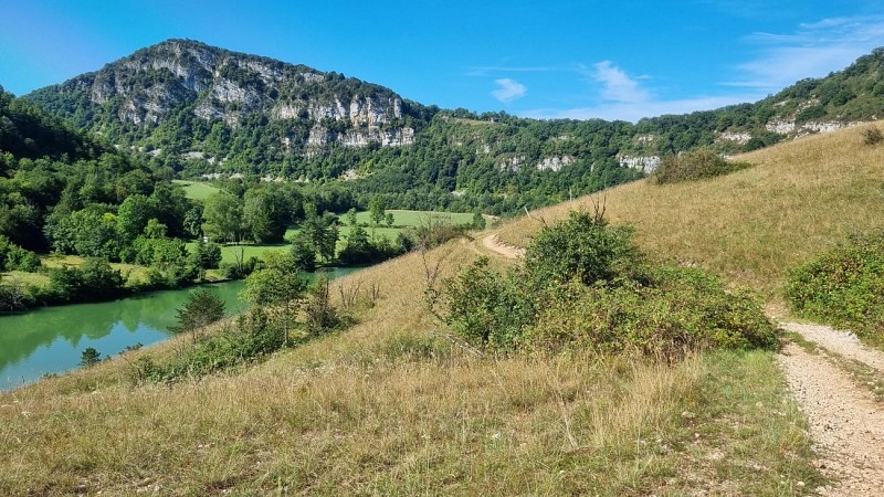 Mountain bike link (L6) Ile Chambod - Viaduc de Cize Bolozon