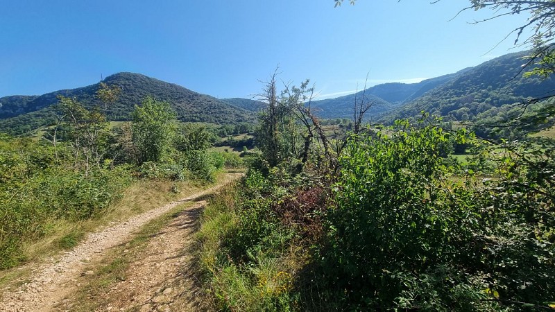 Mountain bike link (L6) Ile Chambod - Viaduc de Cize Bolozon
