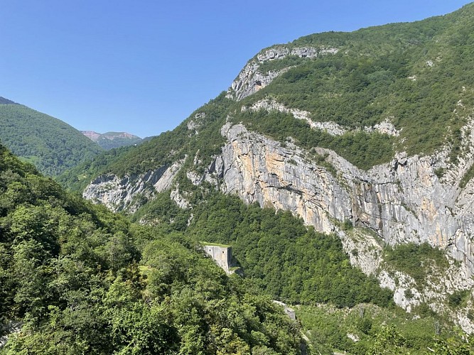 Randonneurs au chemin de la mâture 