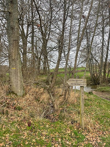 Balades Vertes Marigny : la passerelle du facteur