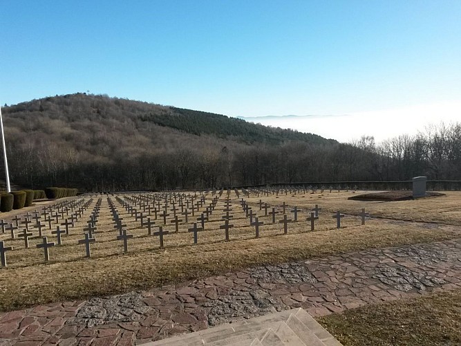 Le Hirtz à Wattwiller (68) : Mémorial du Hartmannwillerkopf