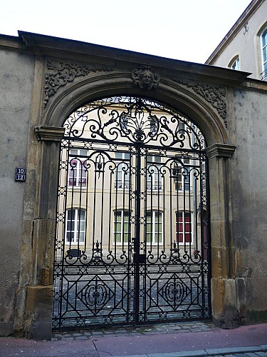 Ferronnerie d'art et patrimoine au centre-ville de Metz