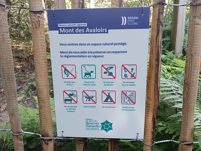 Vous entrez dans un espace naturel protégé