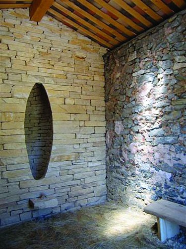 Andy Goldsworthy, Refuge d’Art – Chapelle Sainte-Madeleine, 2002, Collection musée Gassendi