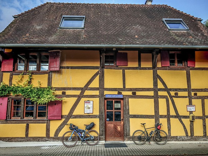 Circuit Gravel en Alsace dans le Sundgau