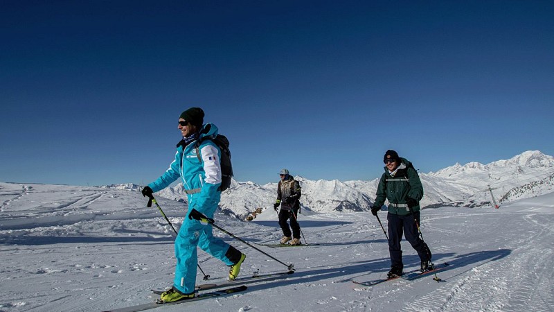 Ski touring course in Peisey-Vallandry : Les Verdaches